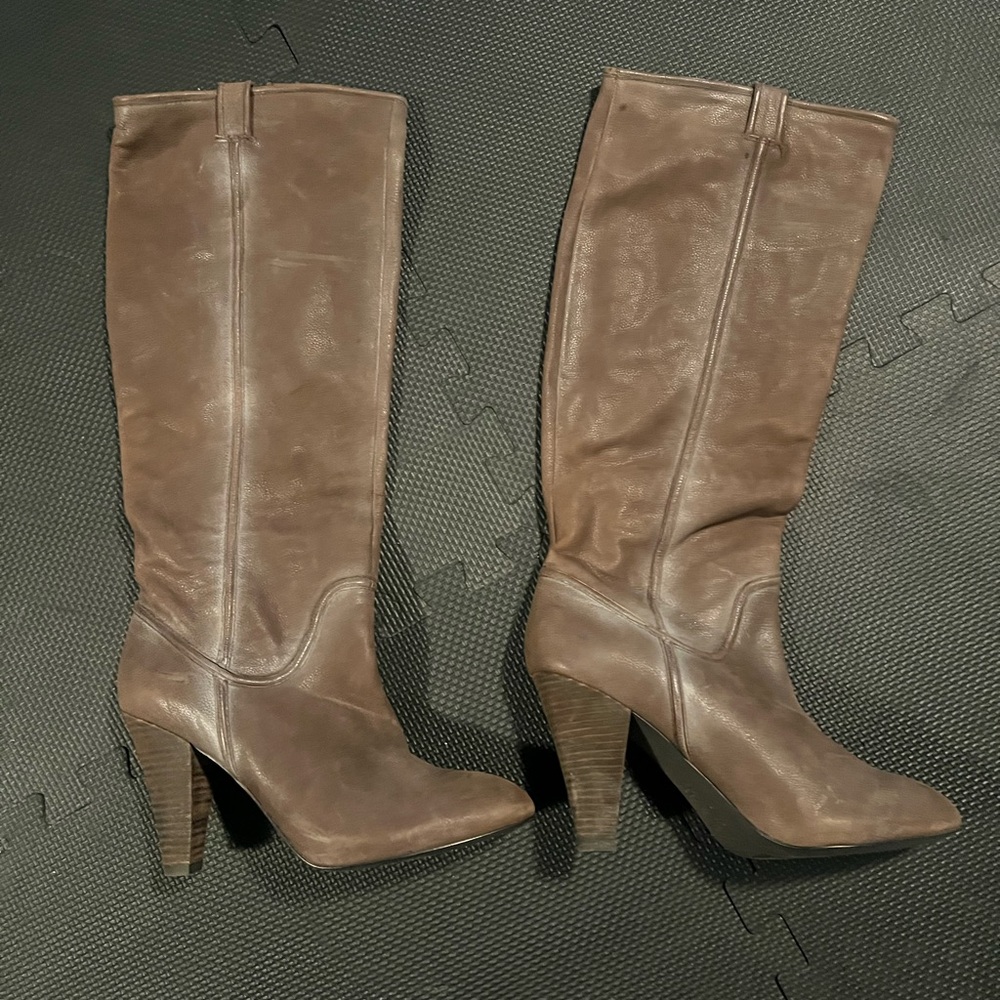 Joie heeled leather boots - Western inspired style